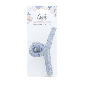 NWT Goody LoveShackFancy Blue and White Hair Floral Clip